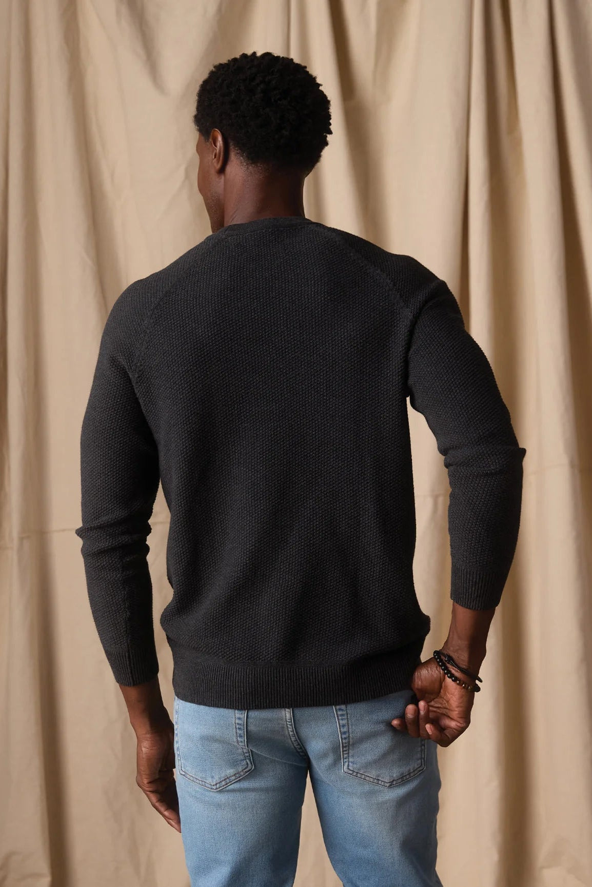 TNB Coolmax Textured Crewneck Sweater