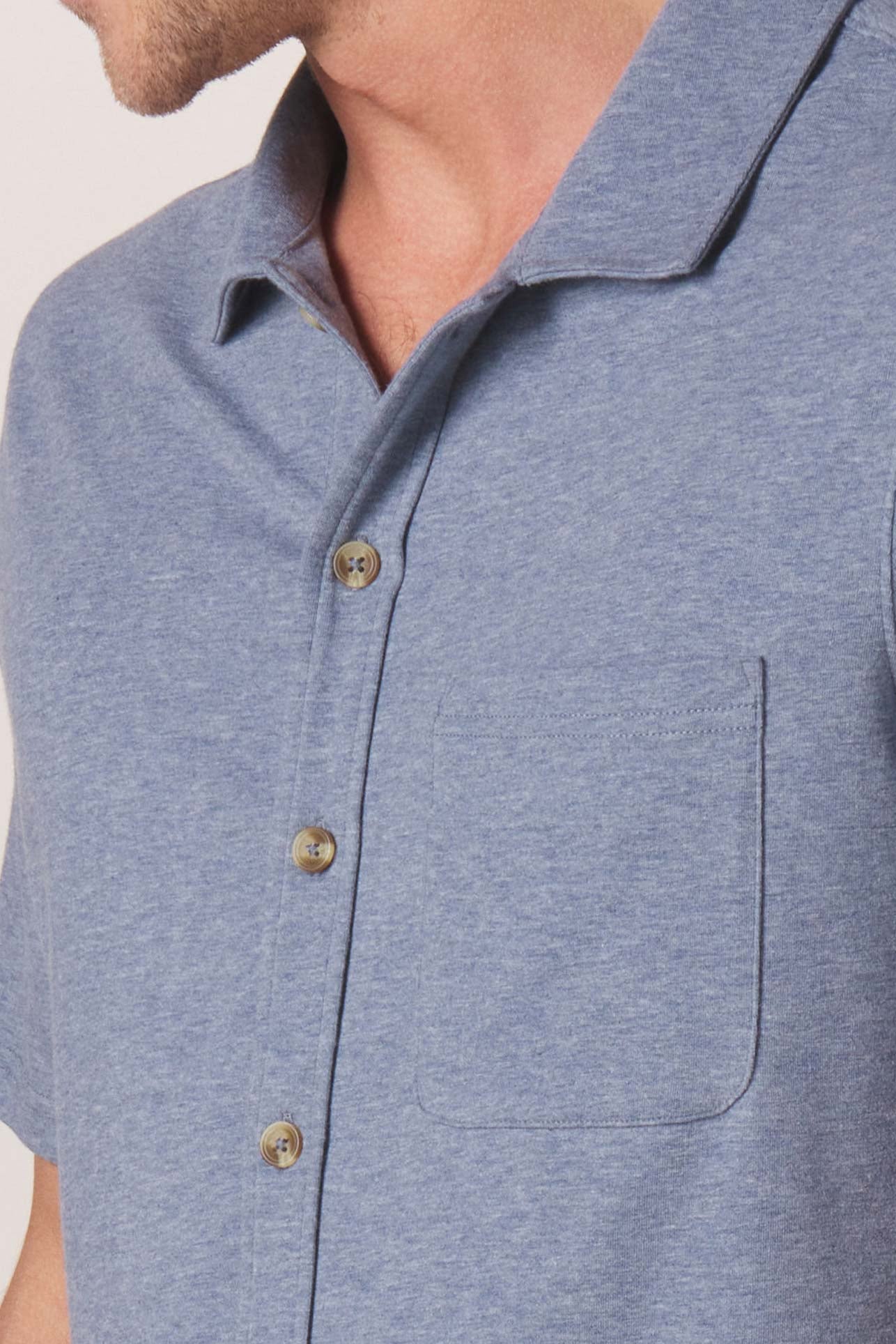 Active Puremeso Short Sleeve Weekend Button Down