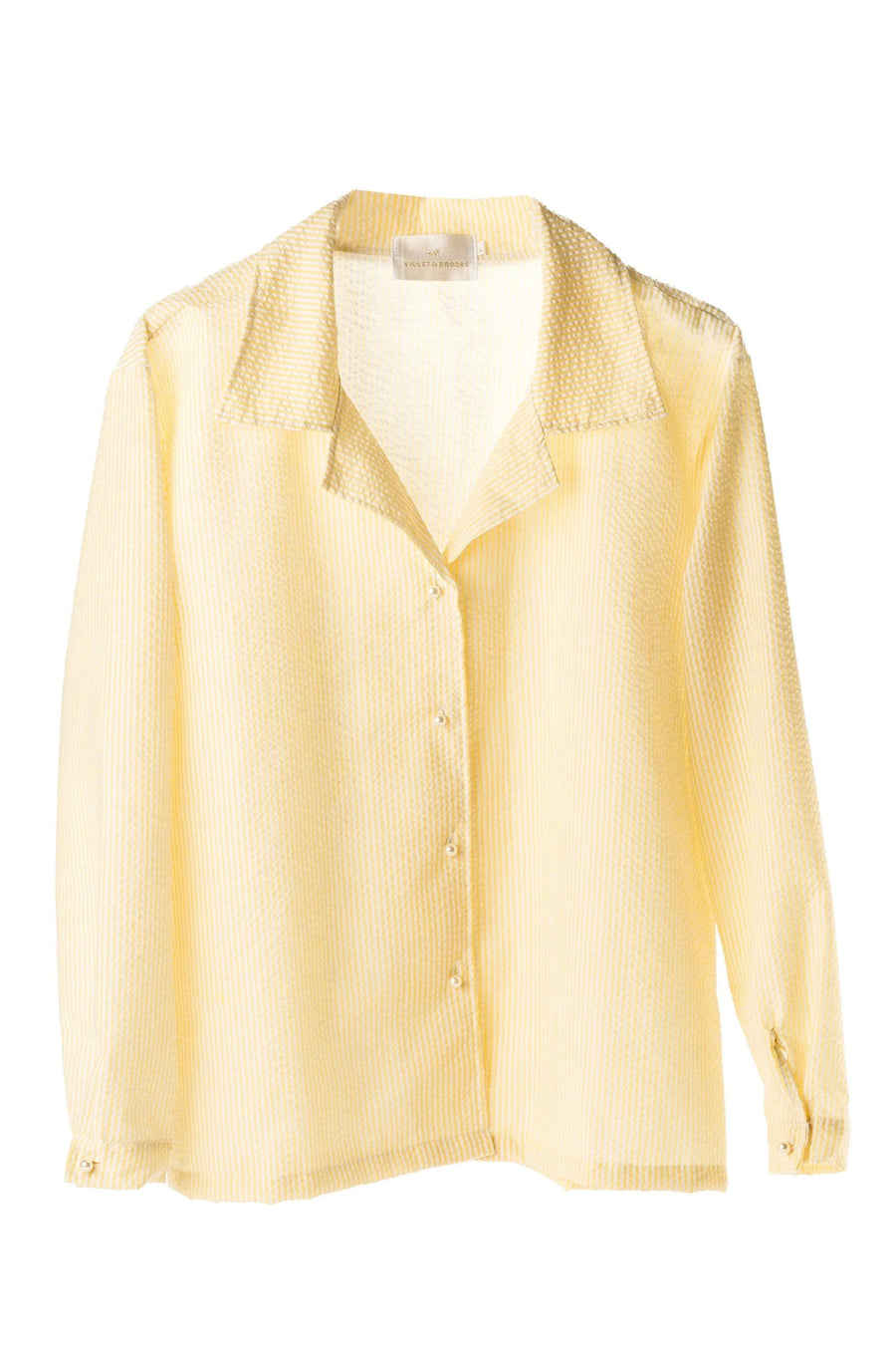 Skylar Ruffle PJ Long Sleeve Top
