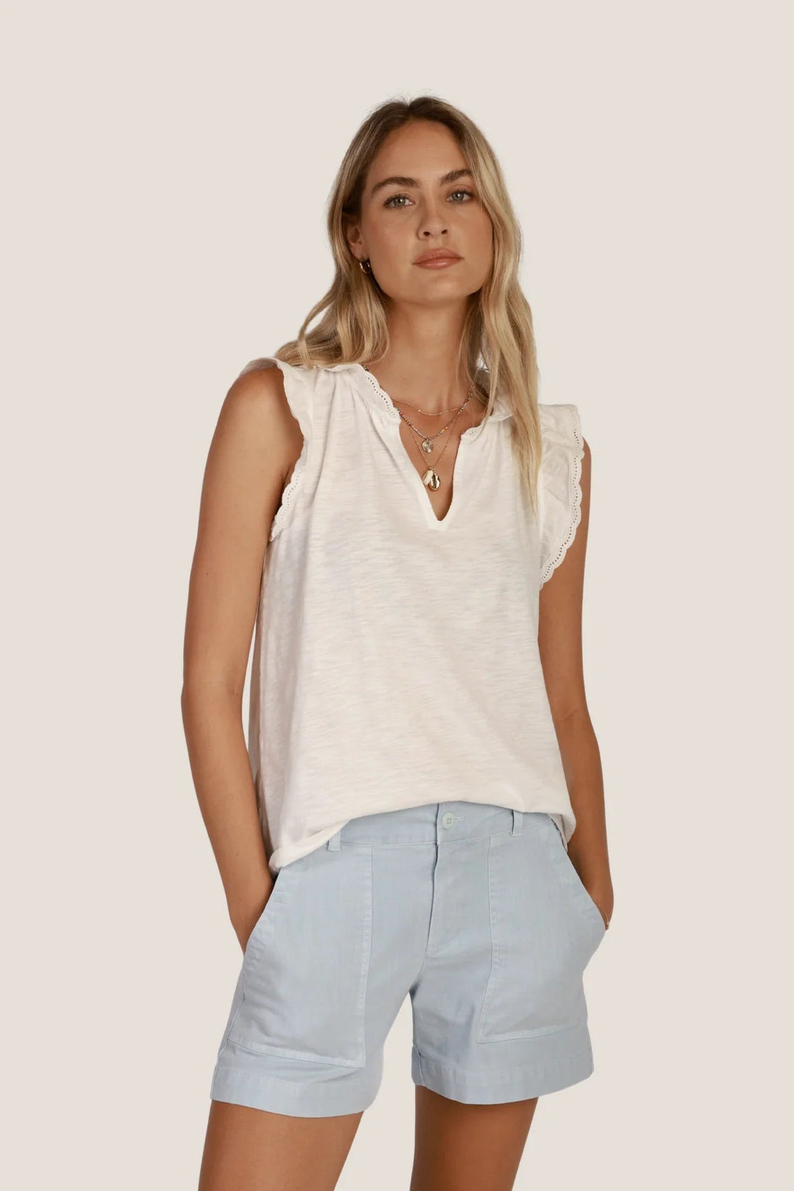 The Baby Blue Ryder Short