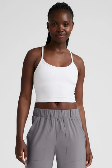 Spacedye Slim Racerback Cropped Tank