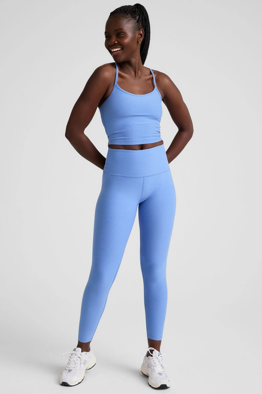 Spacedye Slim Racerback Cropped Tank