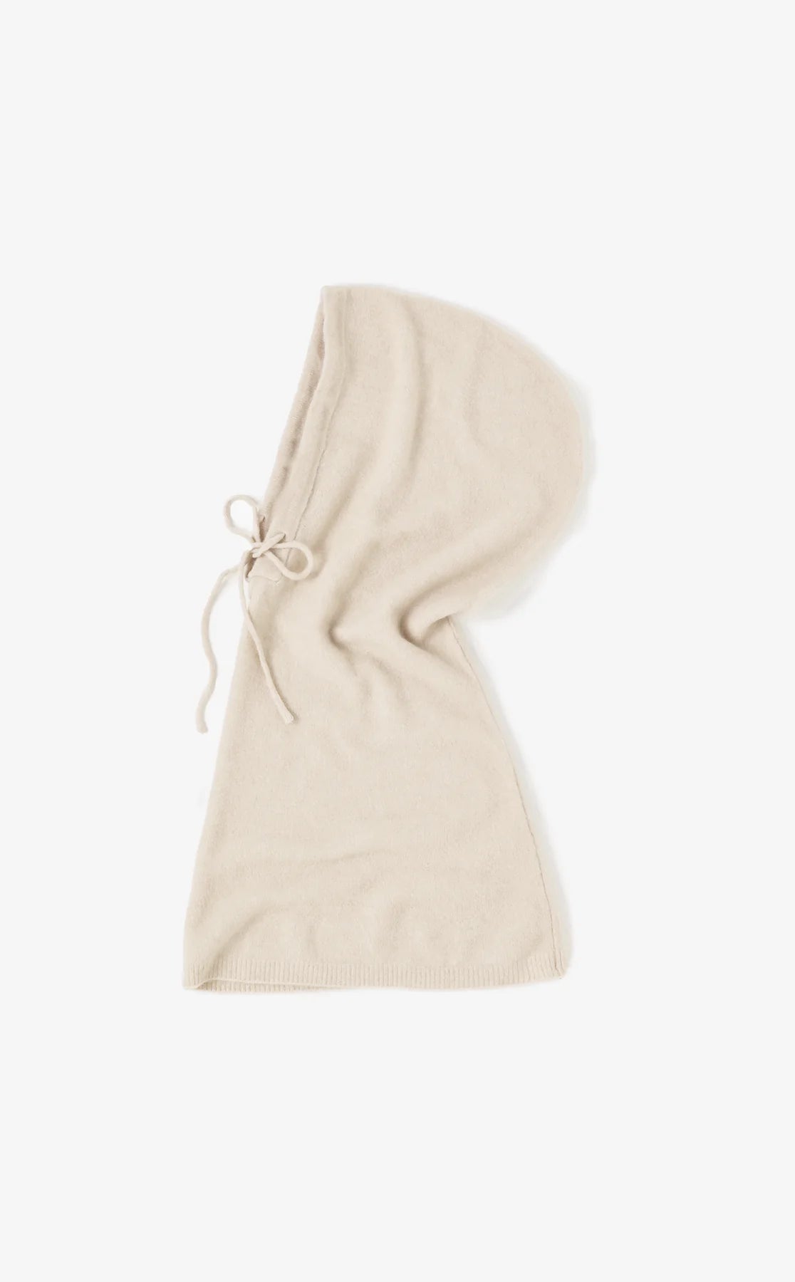 Wool Blended Hoodie Snood