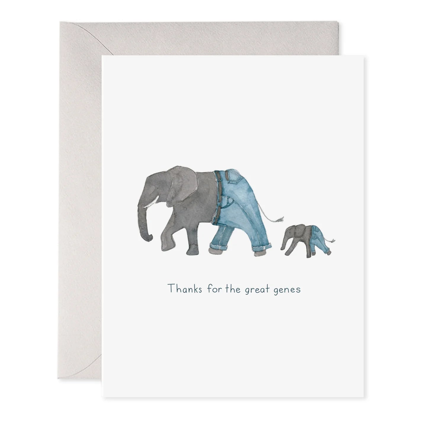 E.Frances Elephant Genes Father's Day Card