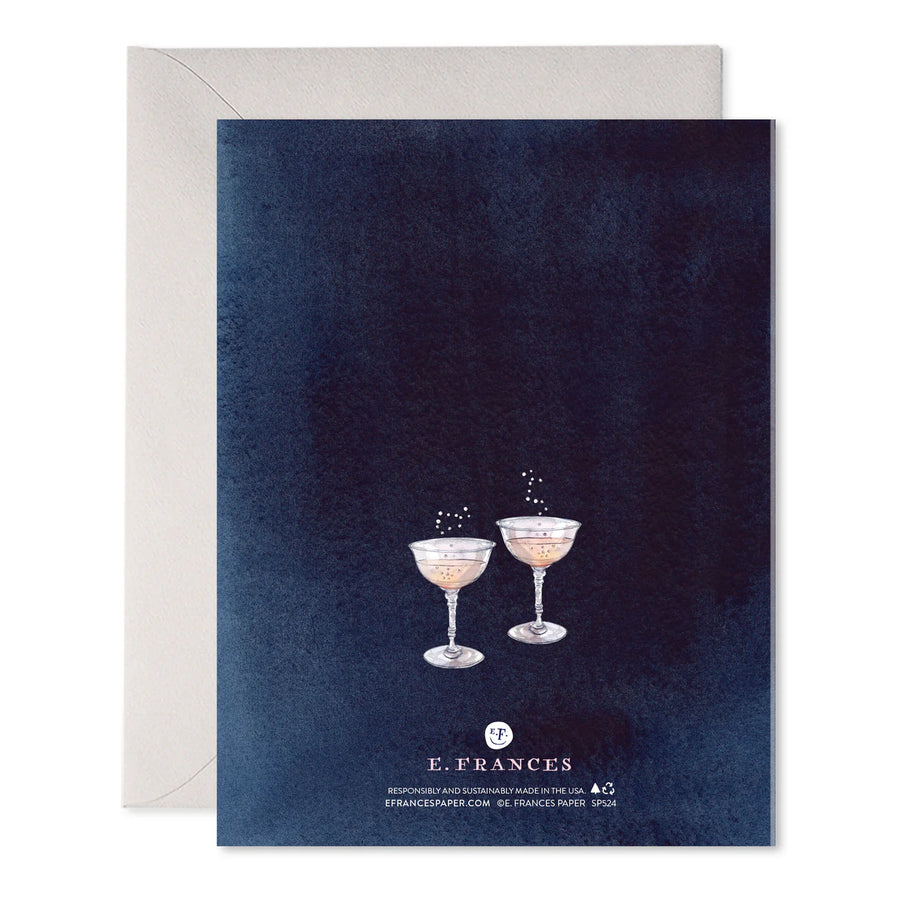 E. Frances Flying Cork Congratulations Greeting Card