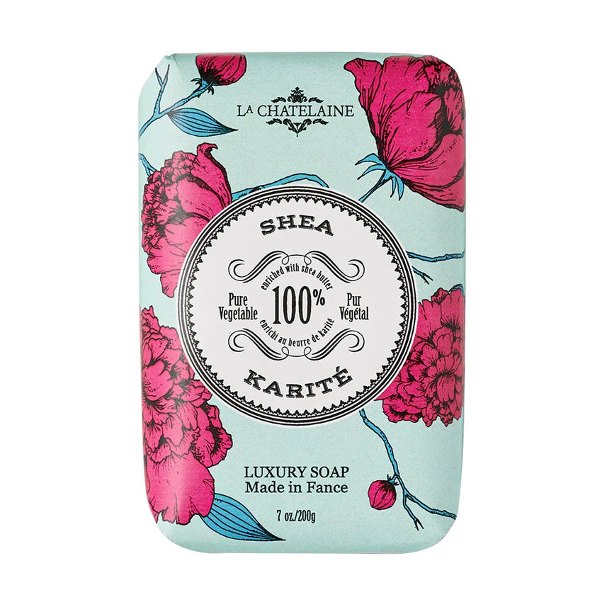 La Chatelaine  SIGNATURE HAND WRAPPED FRENCH SOAPS - 7 oz.