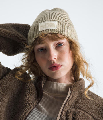 TNF Log Box Cuffed Beanie