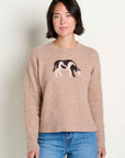 Wasatch W's Crew Sweater- Cattail Jacquard Pattern