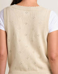 Bianca Tie Tank Sweater Top