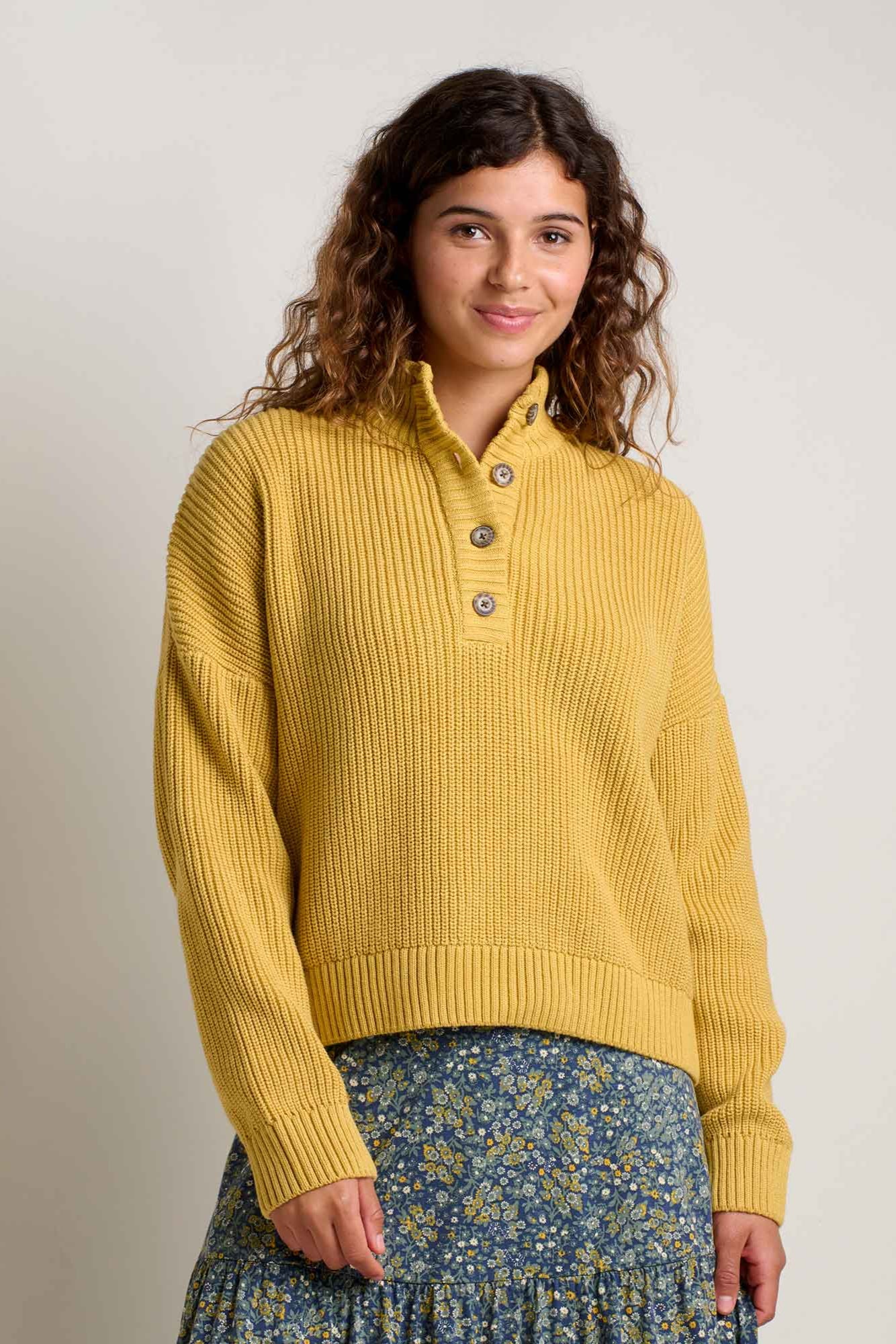 Moss Point Henley Pullover Sweater