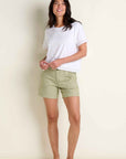 Clara Eyelet Sleeve Short Sleeve Tee
