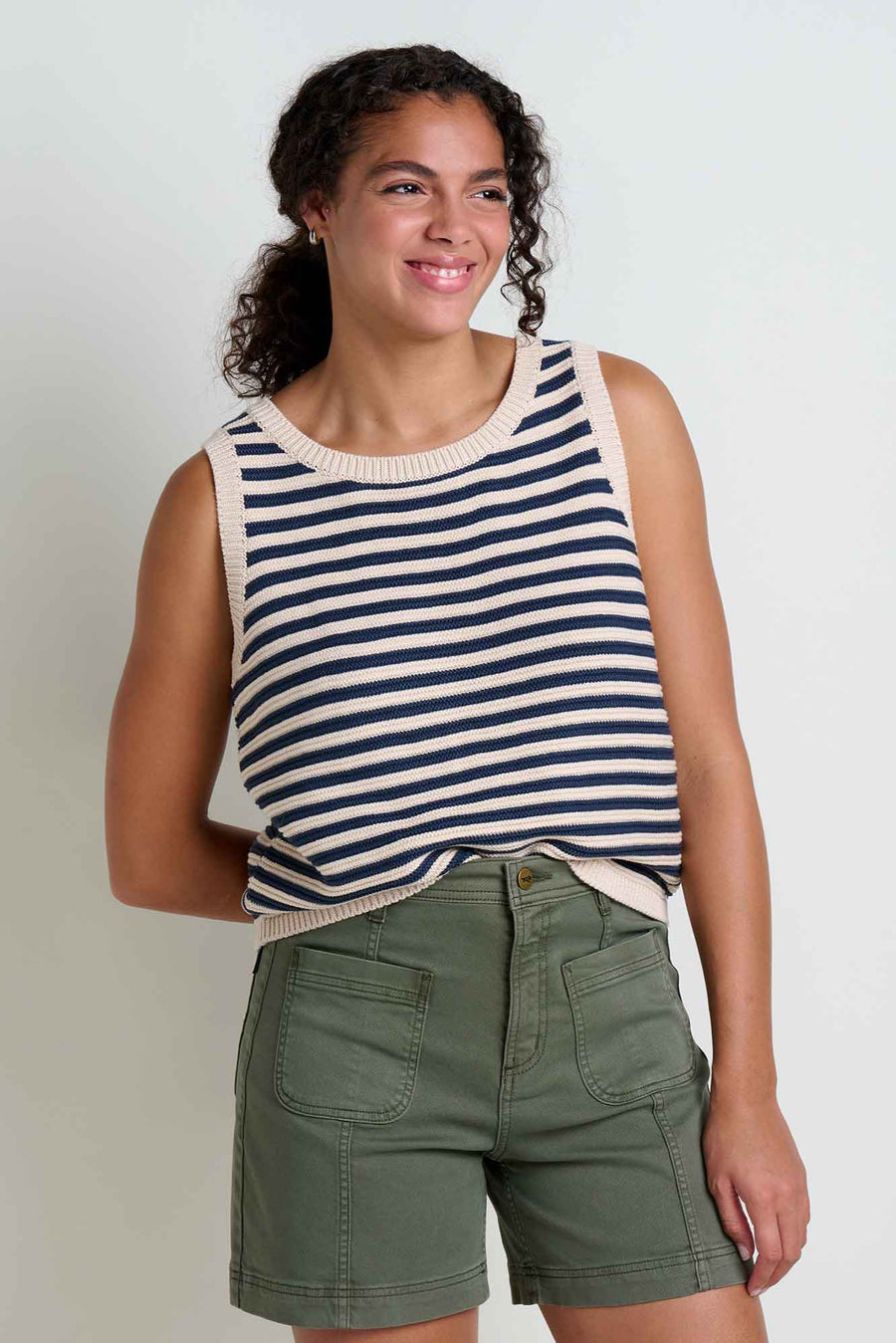 Bianca Sweater Crew Tank Top