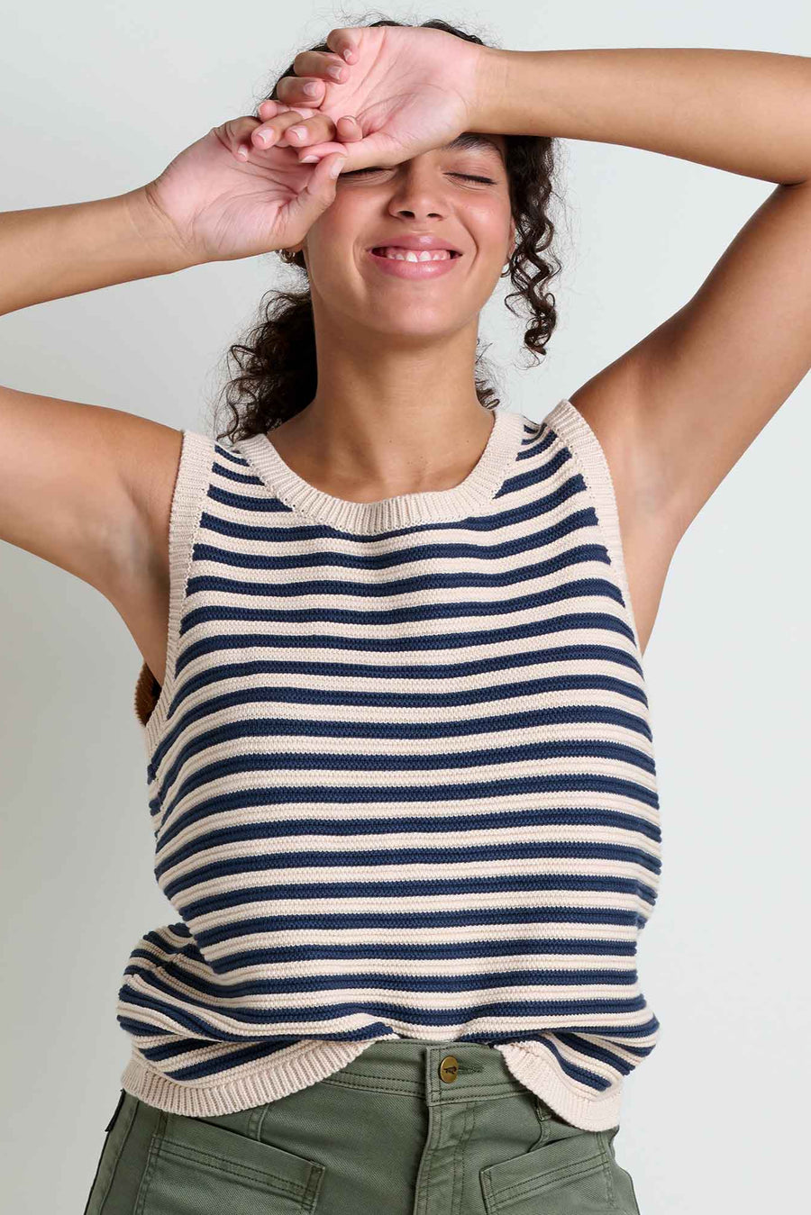Bianca Sweater Crew Tank Top