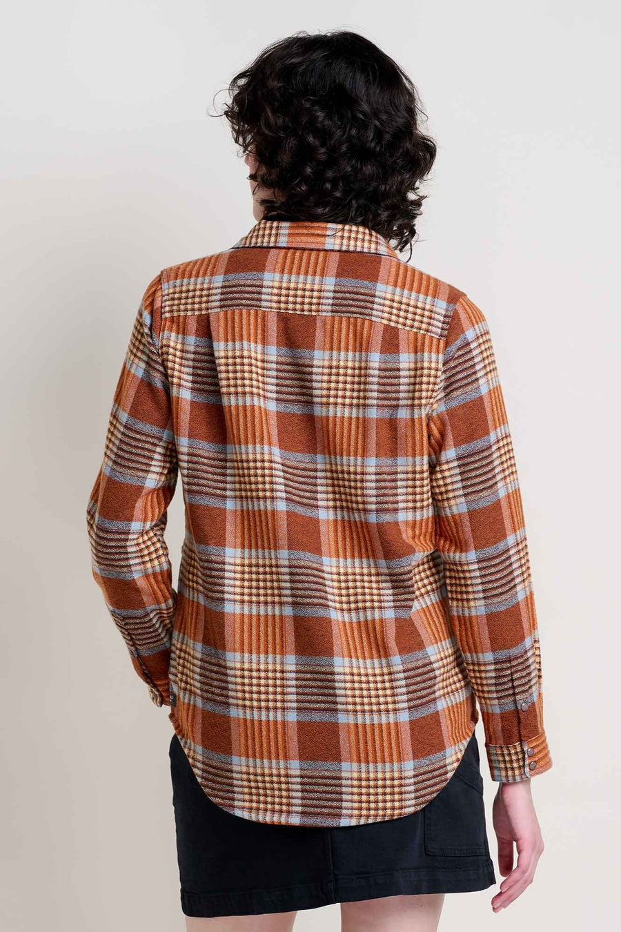 Folk Yeah! Shirt Jacket-Umber