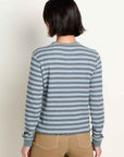 Foothill Long Sleeve W's Waffle Crew Neck Tee