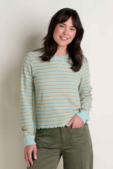 Foothill Waffle Long Sleeve Crew T-Shirt