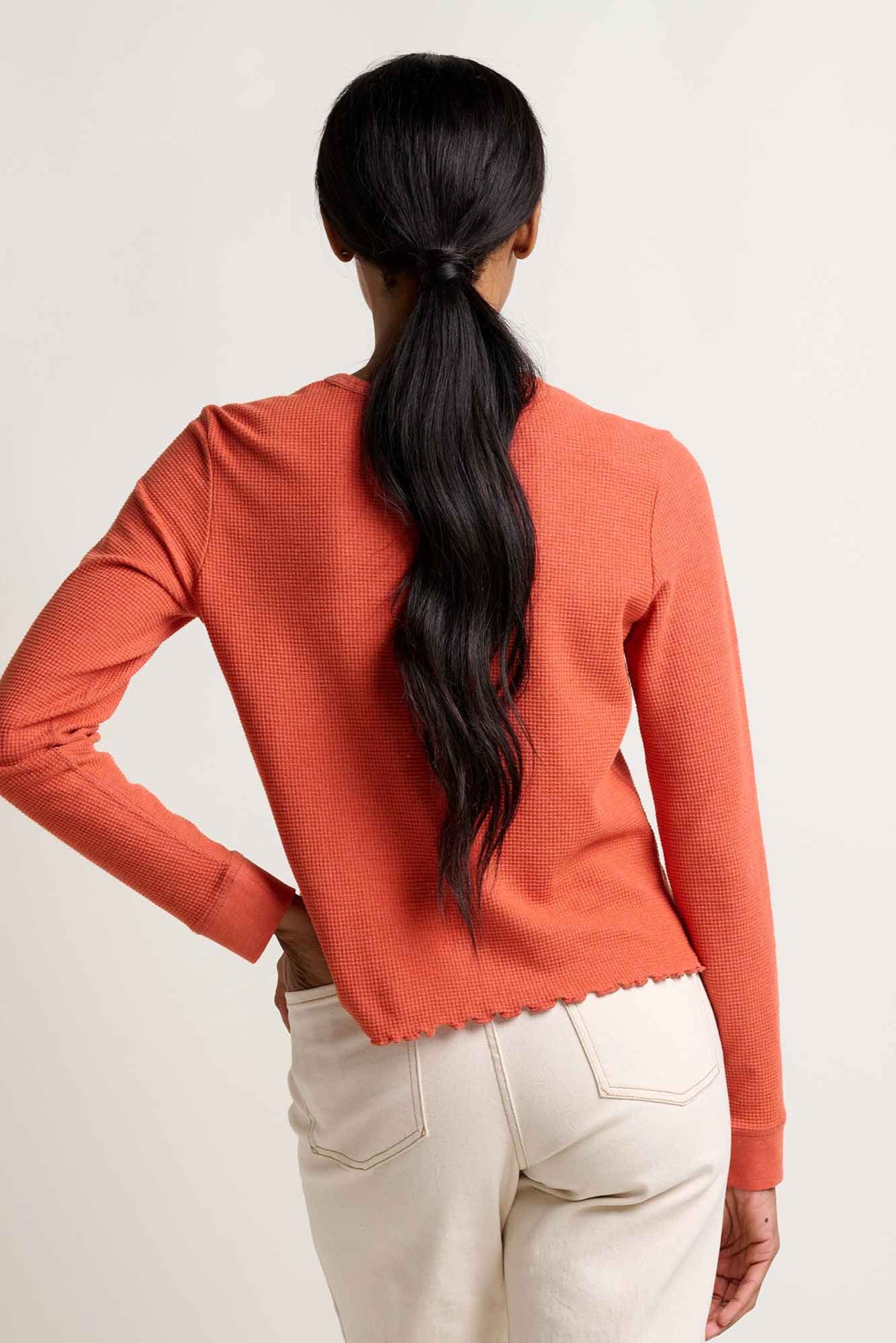 Foothill Waffle Long Sleeve Crew T-Shirt