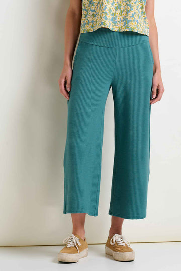 Chaka Textured Wide Leg Pant