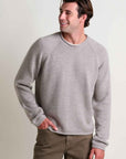 Toad & Co M's Alpineglo Rolled Neck Sweater: Dark Chino