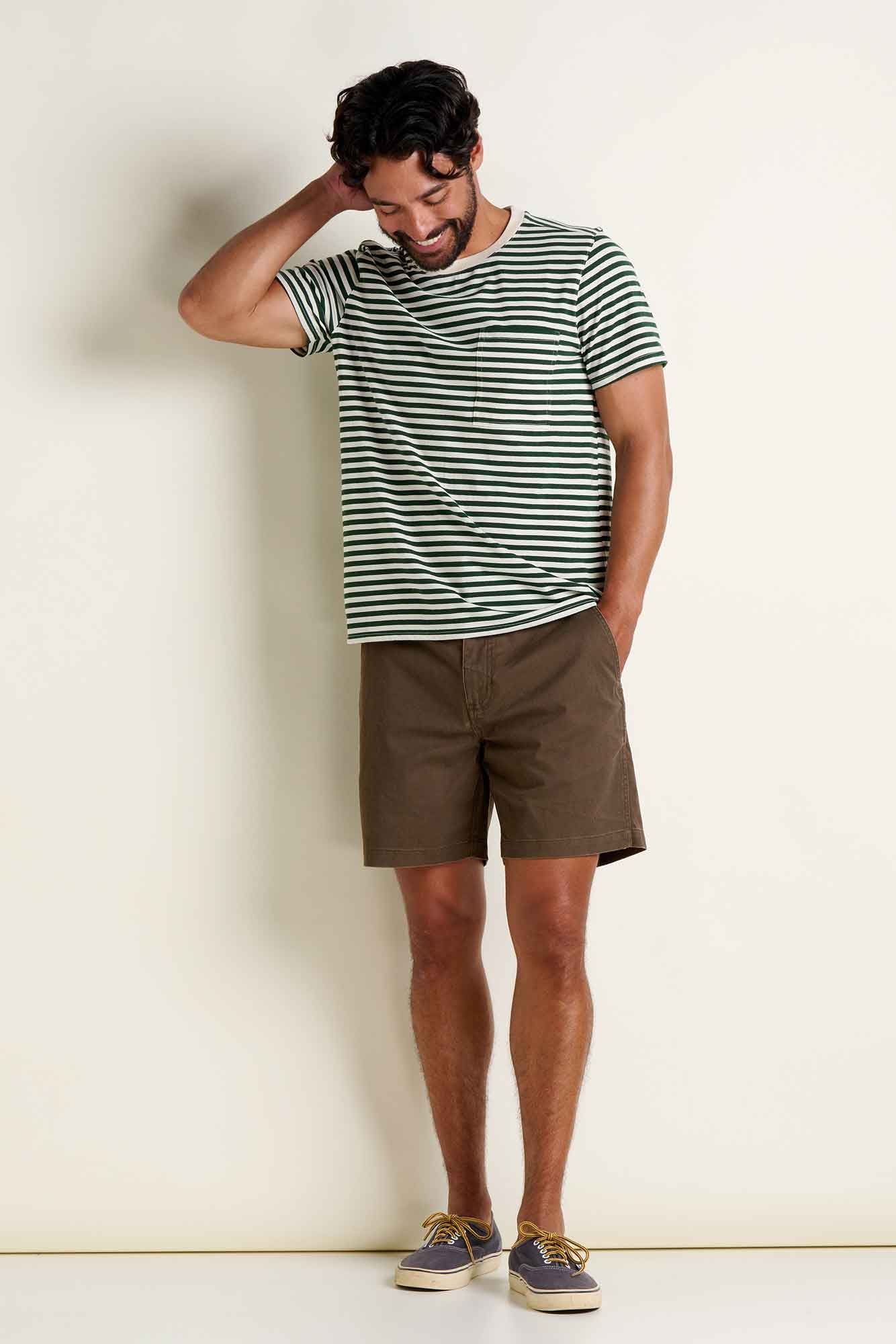 Re-Form Crew: Cilantro Stripe