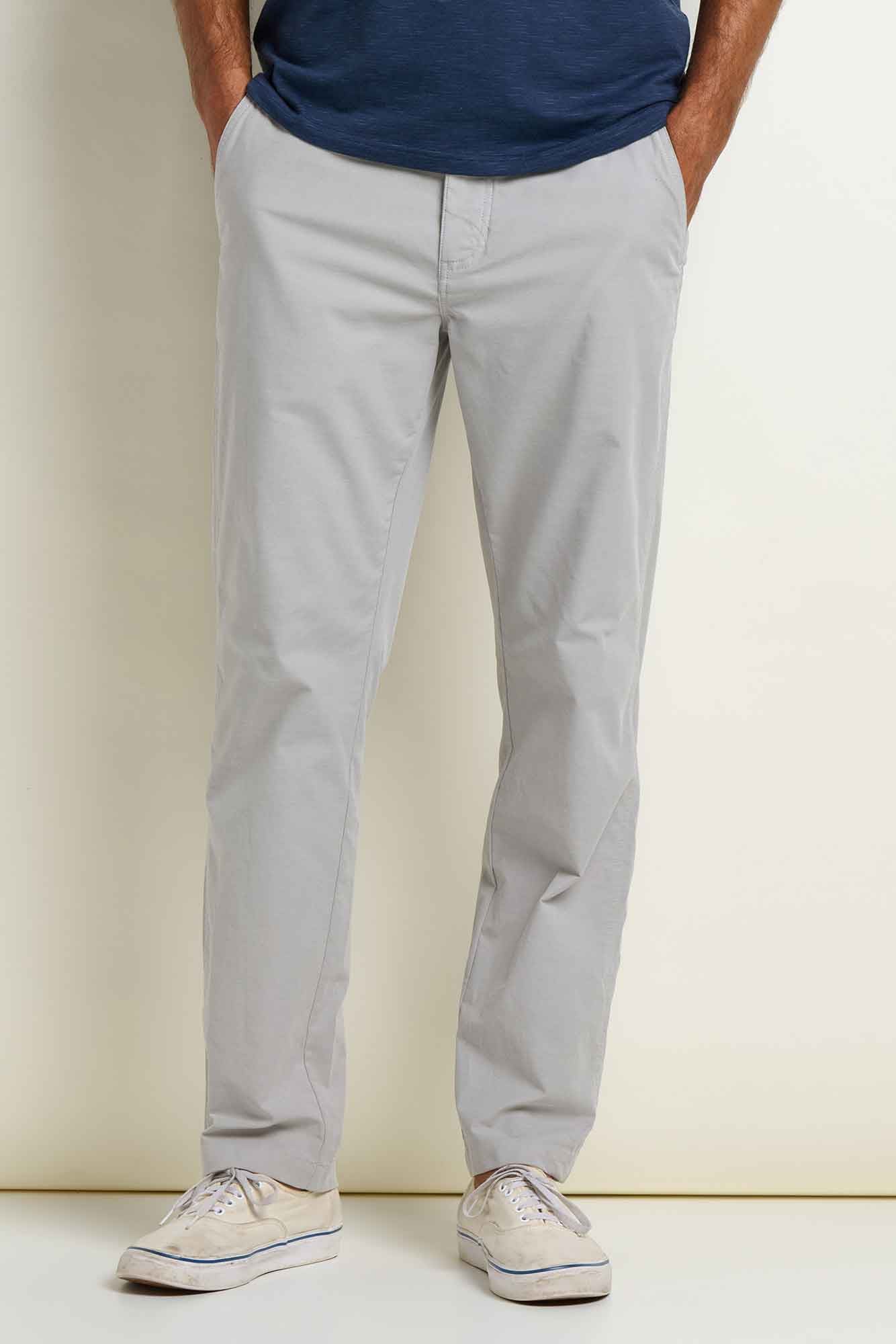 Mission Trek Slim Chino 32" Inseam: Basalt