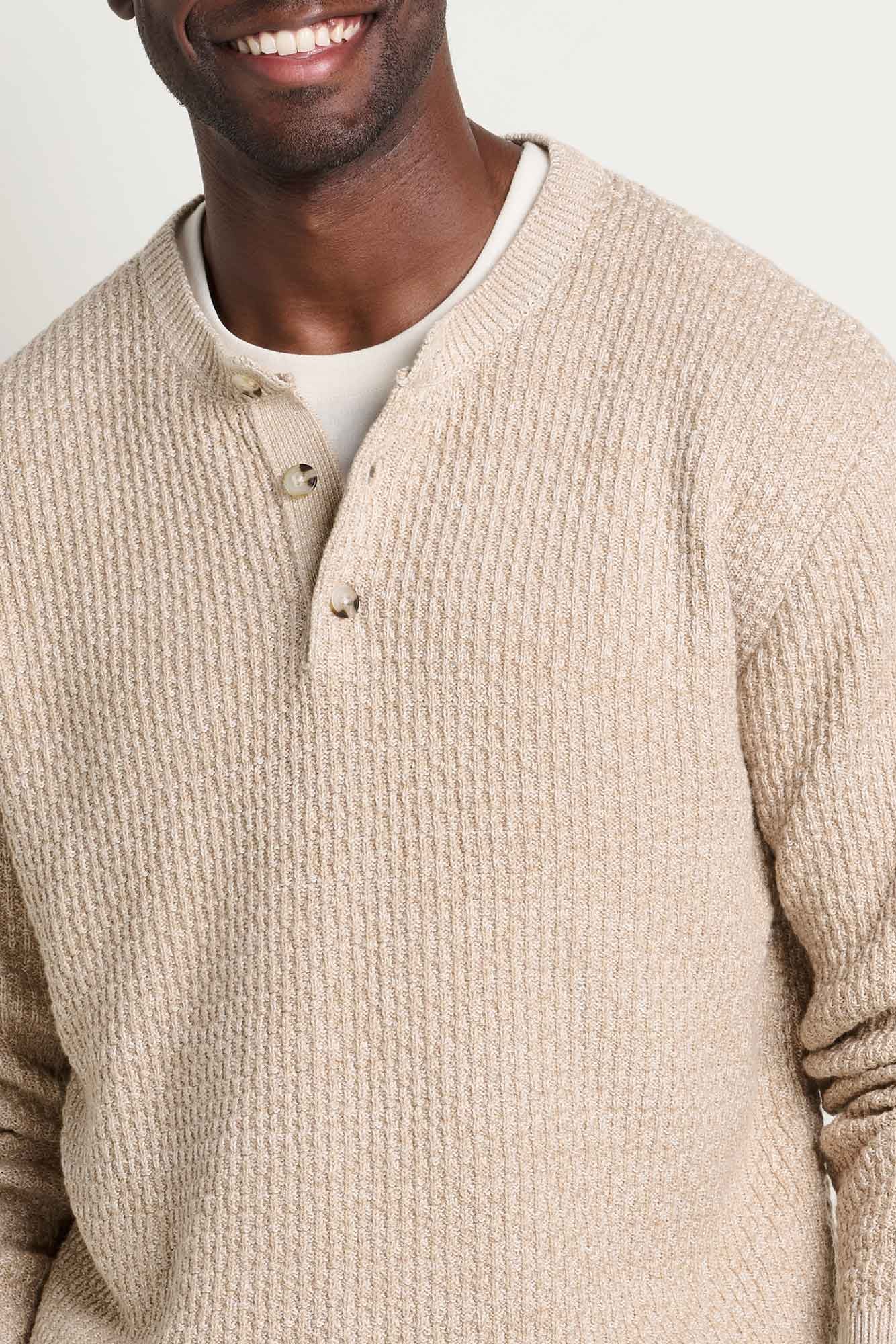 Canoe Henley Sweater - Dust