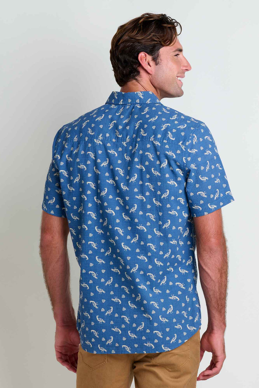 Fletcher Men's Short Sleeve Button Down Shirt