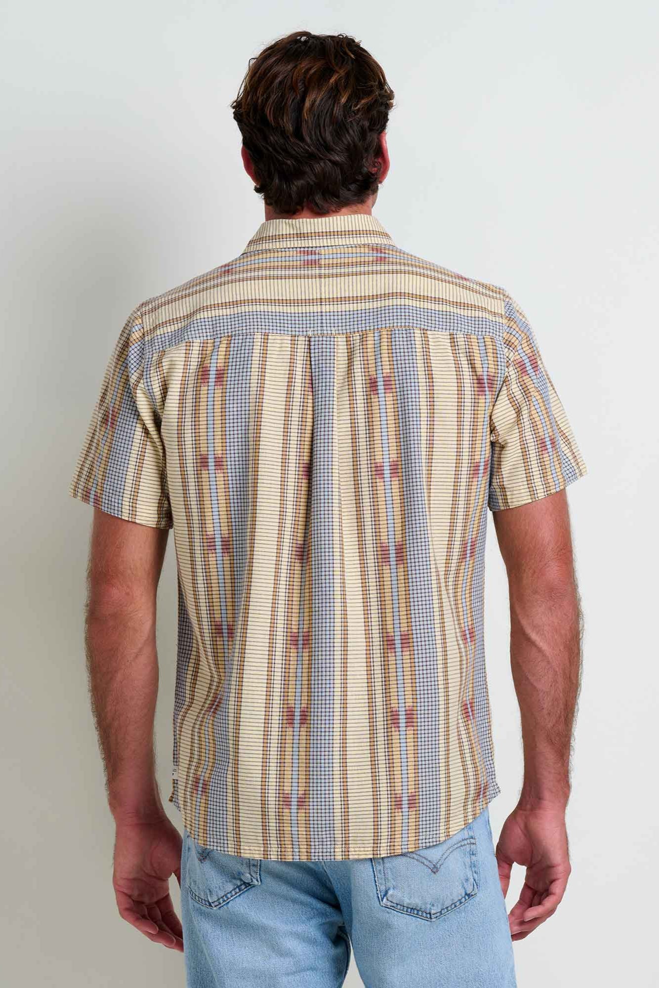 Smythy Men's Ikat Short Sleeve Shirt