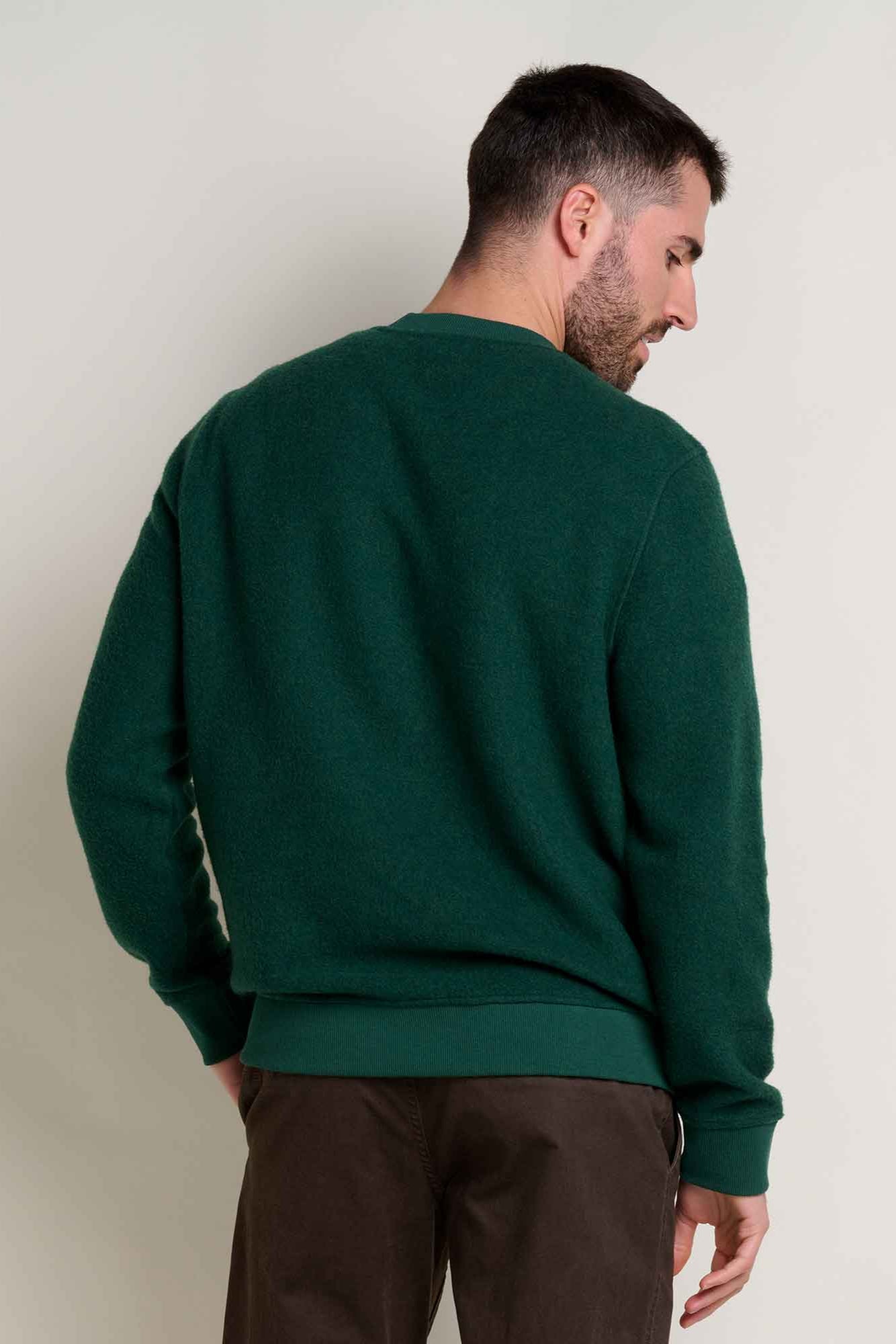 Kennicott M's Recycled Wool Crew Neck Sweater: Cabin