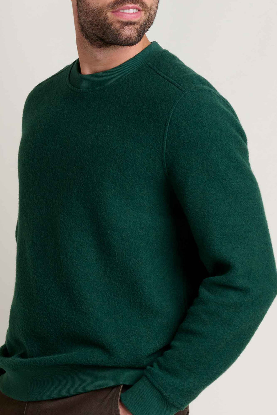 Kennicott M's Recycled Wool Crew Neck Sweater: Cabin