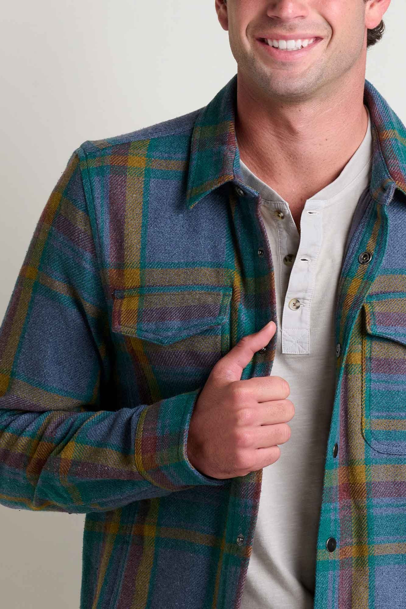 Toad & Co Men's Mojac Shirt Jacket: Midnight