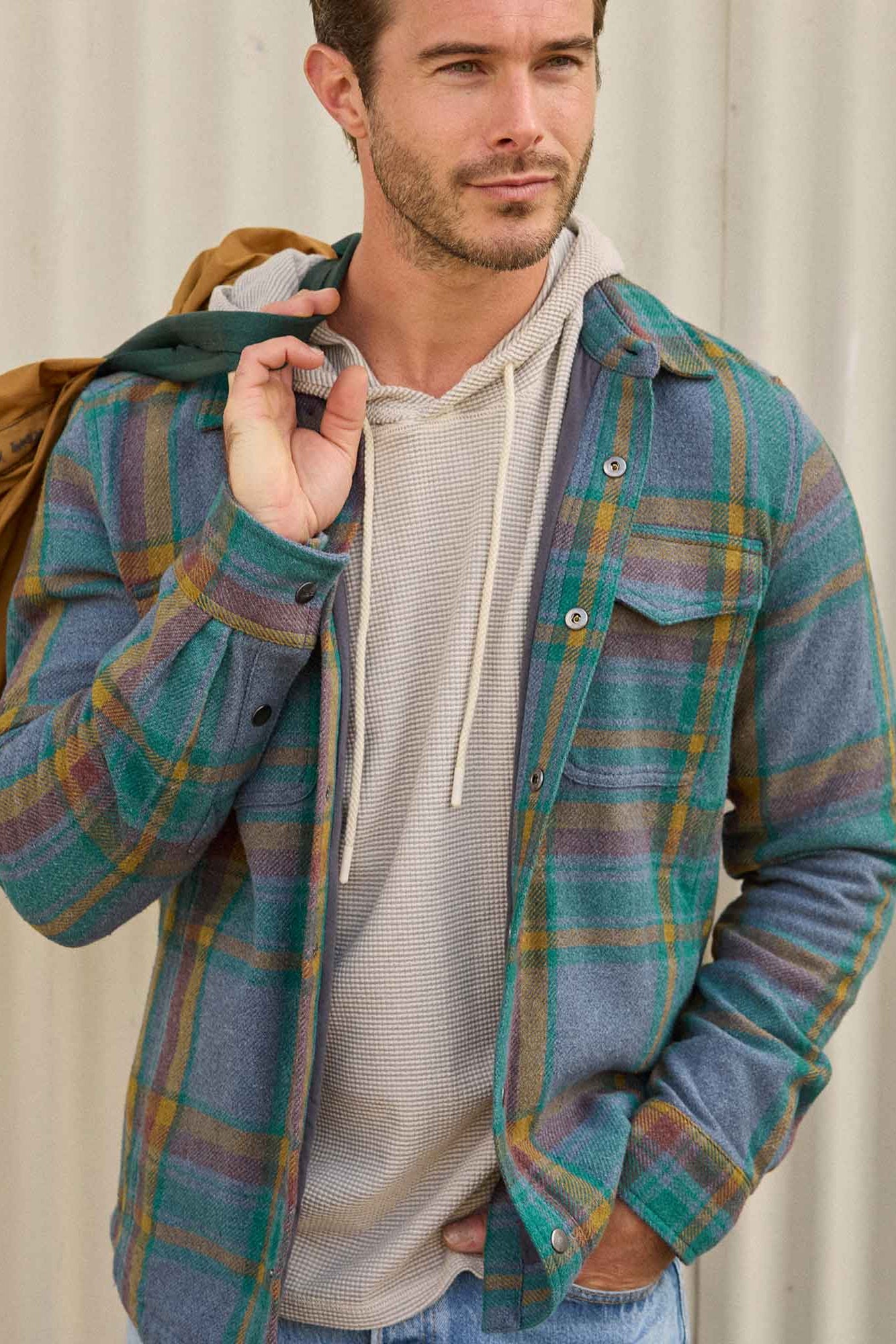 Toad & Co Men's Mojac Shirt Jacket: Midnight