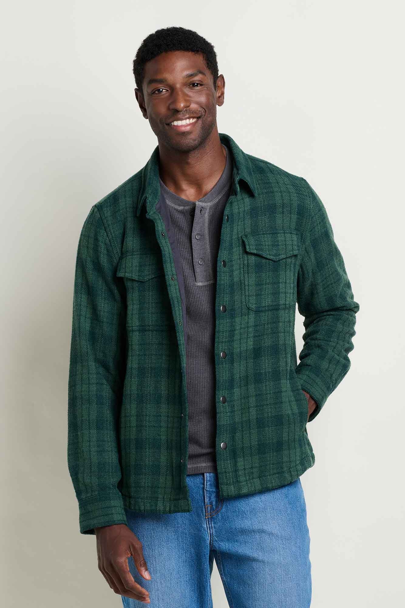 Toad & Co Men's Mojac Shirt Jacket: Serrano Pattern