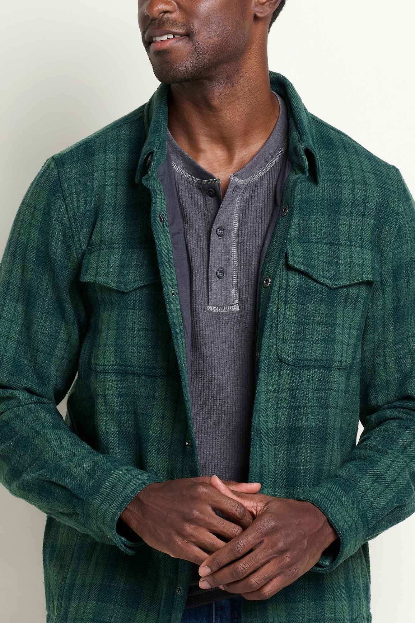 Toad & Co Men's Mojac Shirt Jacket: Serrano Pattern