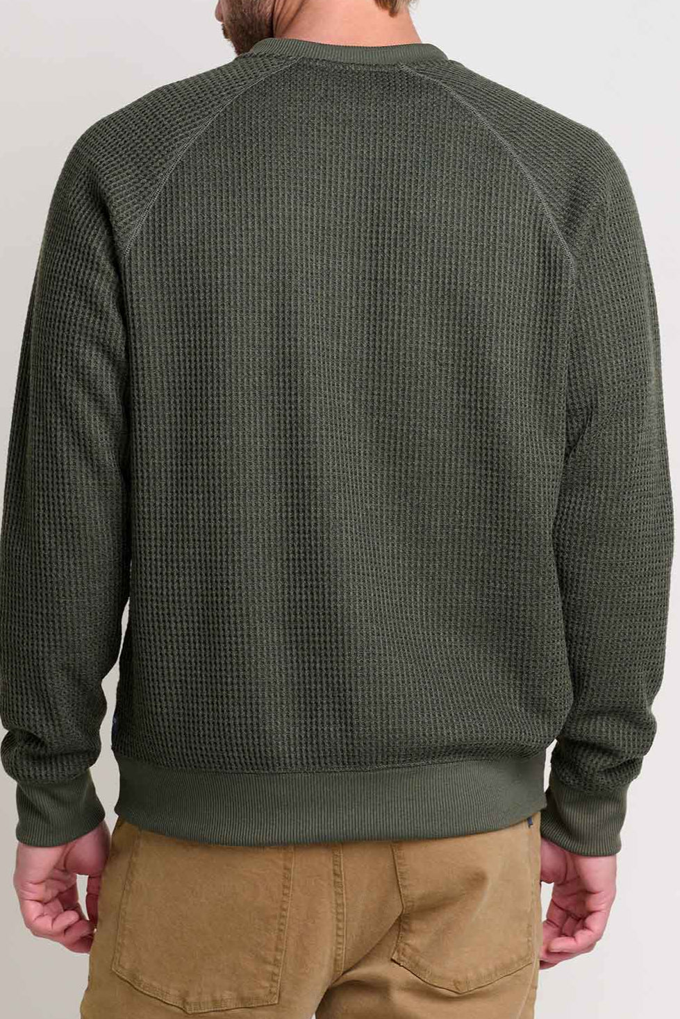 Bitterroot Long Sleeve Henley Shirt: Olive