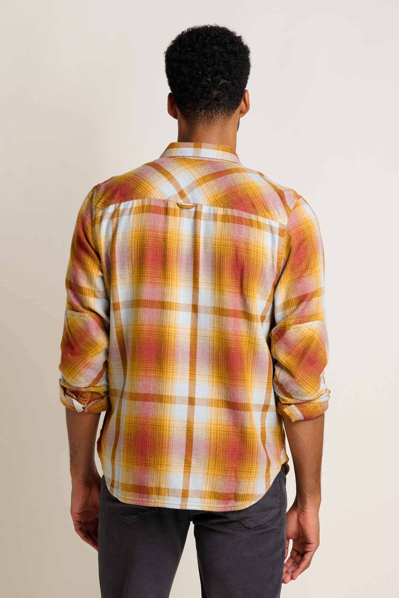 Ranchero Men's HW Flannel Shirt: Burnt Henna