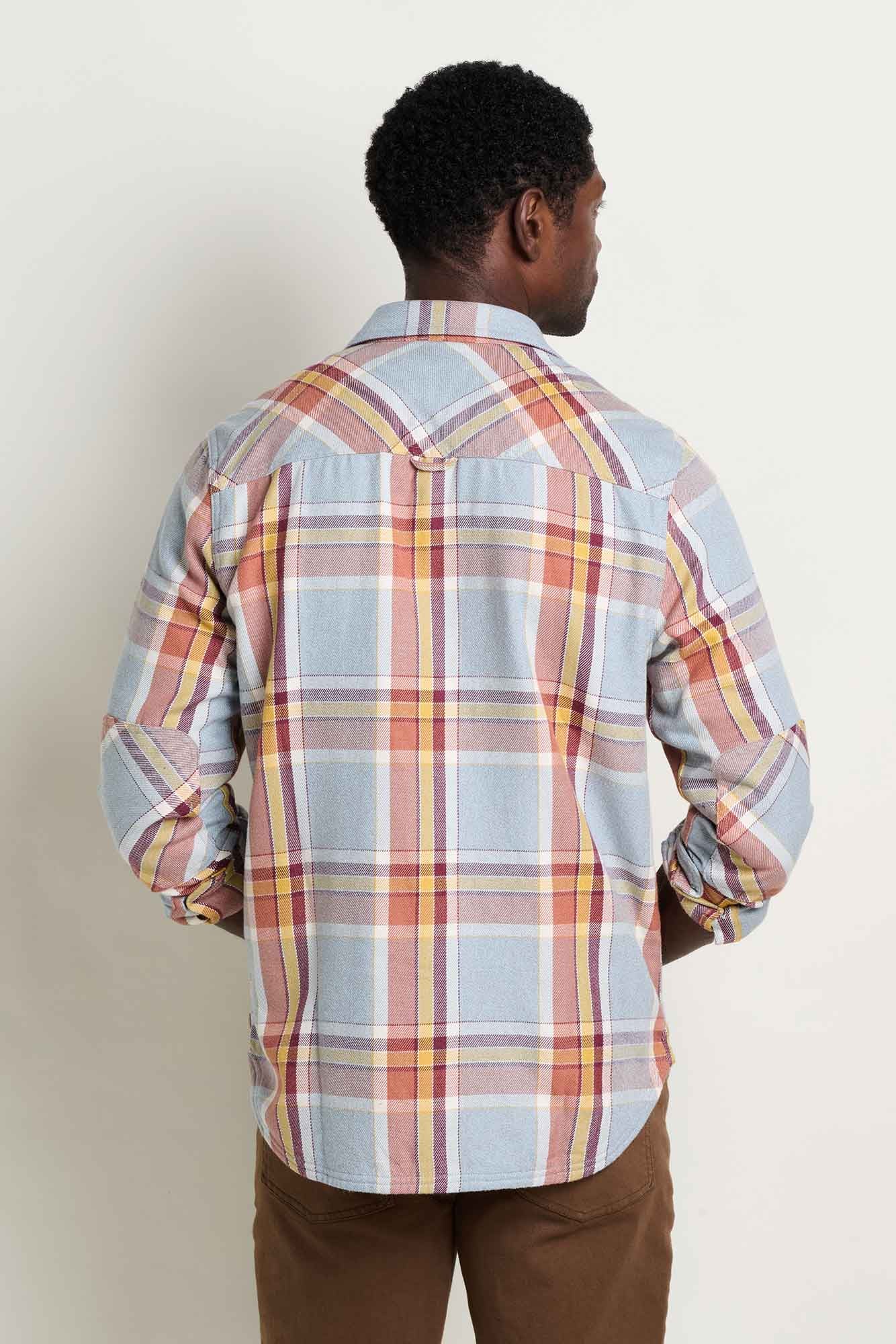 Ranchero Men's HW Flannel Shirt: Light Ash
