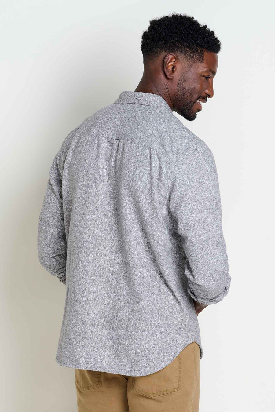 Ranchero Men's HW Flannel Shirt: Smoke