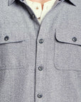 Ranchero Men's HW Flannel Shirt: Smoke