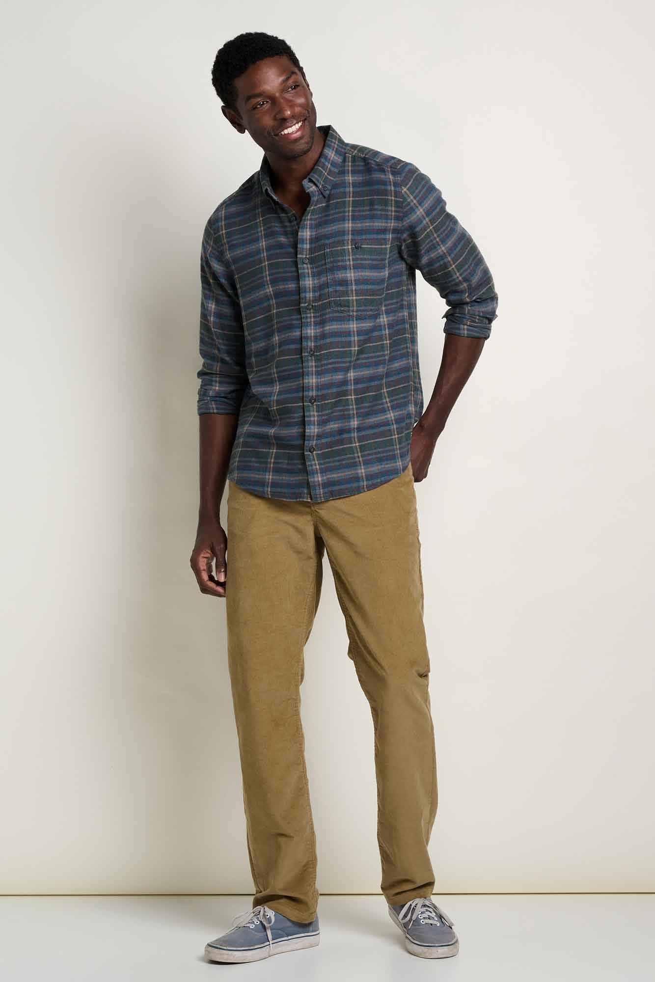 Airsmyth Long Sleeve Button Down Shirt: Beetle