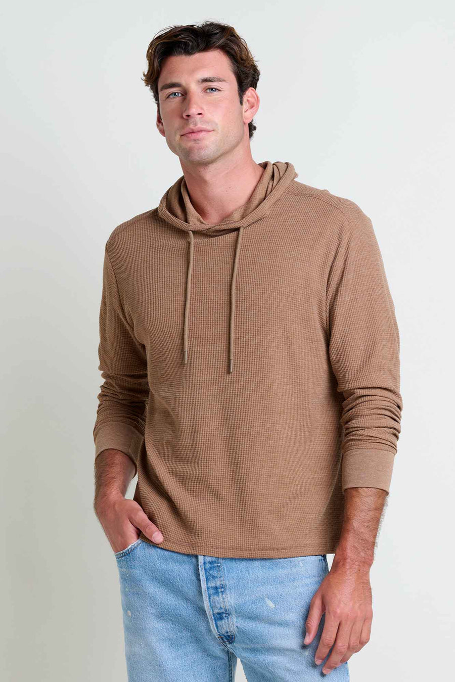 Framer Men's Long Sleeve Waffle Hoodie