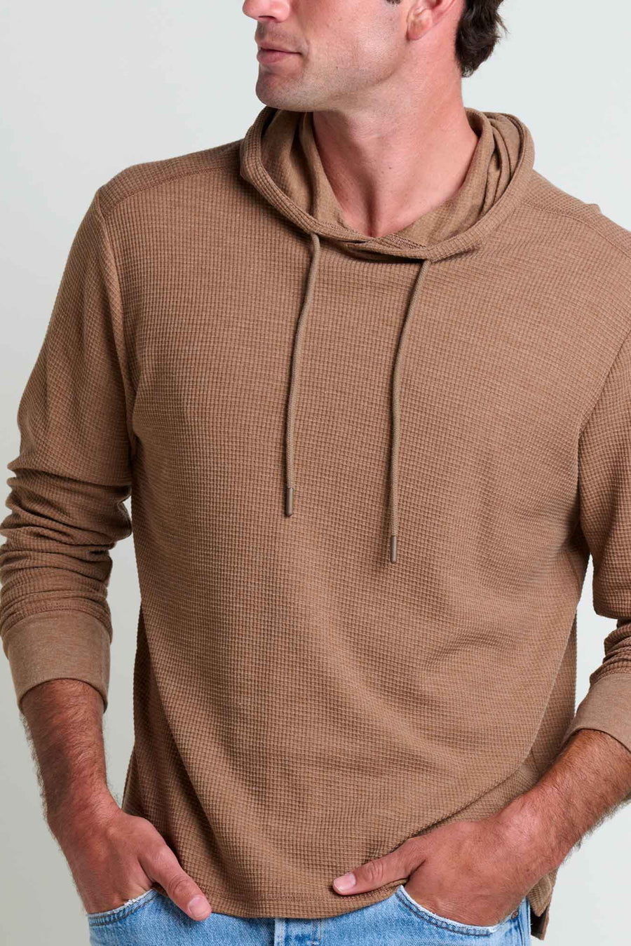 Framer Men's Long Sleeve Waffle Hoodie