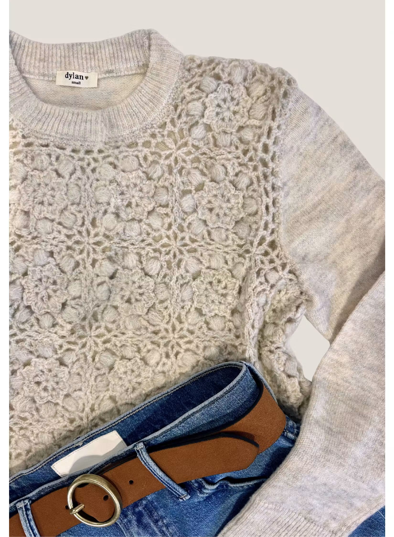 Thea Crochet Sweater