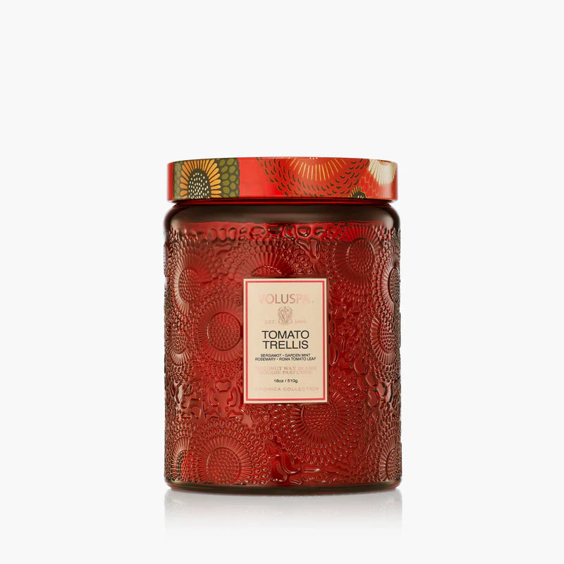 Voluspa Tomato Trellis 18oz Large Jar Candle