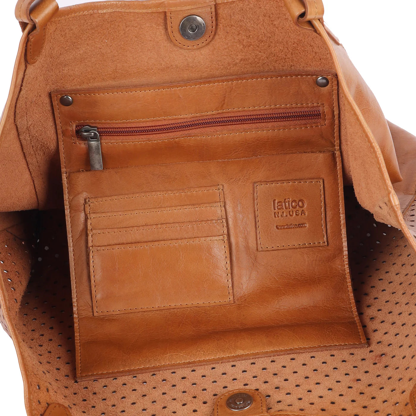 Latico Tour Leather Tote Bag