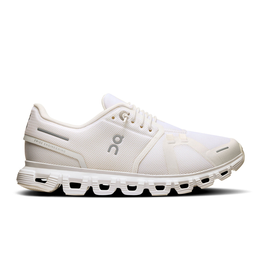 On Cloud 6 Women's - White/White