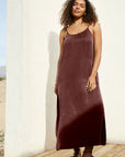 Sunkissed Cupro Maxi Dress