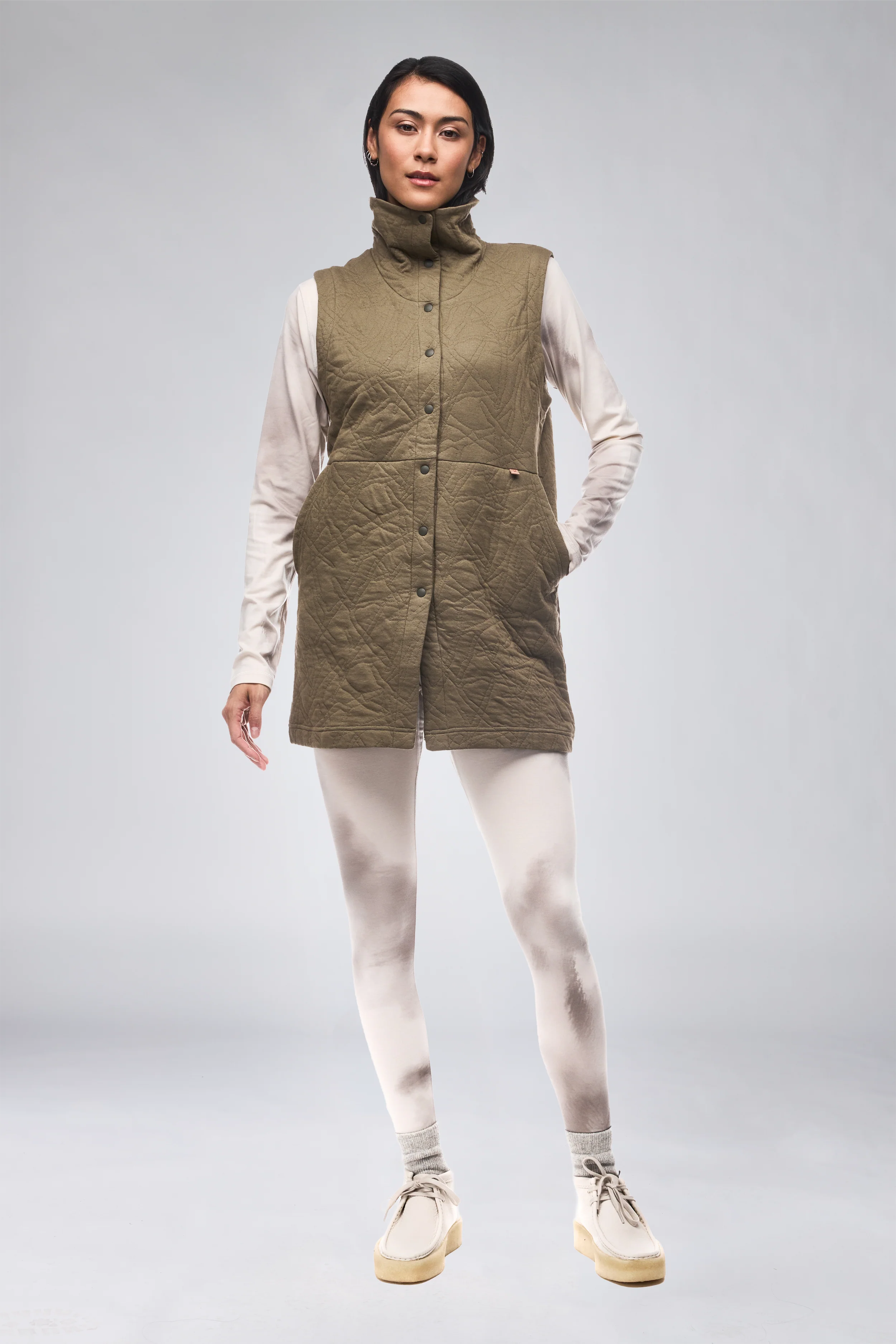 Strona Deep Moss Tunic Vest