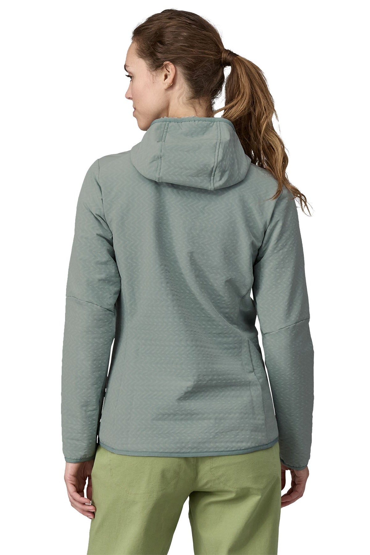 Patagonia W's R2 CrossStrata Hoody: Thermal Blue