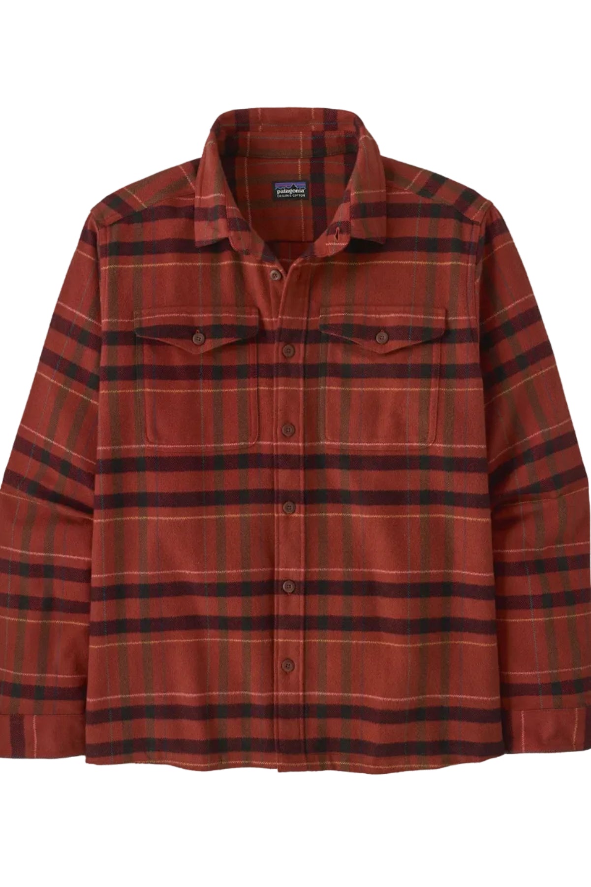 Patagonia M's Fjord Flannel Shirt: King Dried Vanilla
